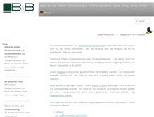 Tablet Screenshot of bb-gruppe.de